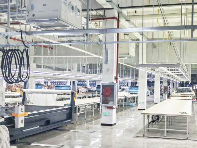 高溫廠房車間降溫，應用蒸發冷省電空調-臥式射流機組