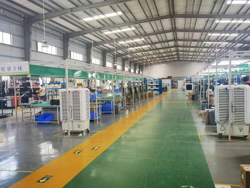 工業(yè)廠房車間降溫通風(fēng)使用冷風(fēng)機移動款XK-15SY